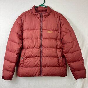 Flylow Gear Down Puffer Coat Mens L Full Zip Outdoors Ski Snowboard Mountain